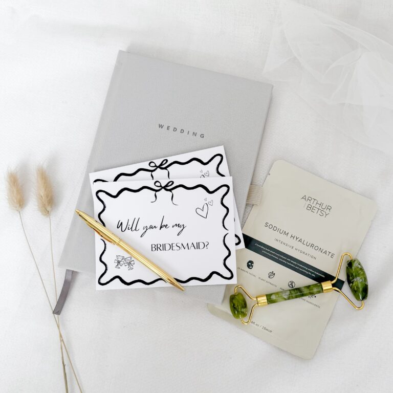 Wedding planning gift bridal subscription box