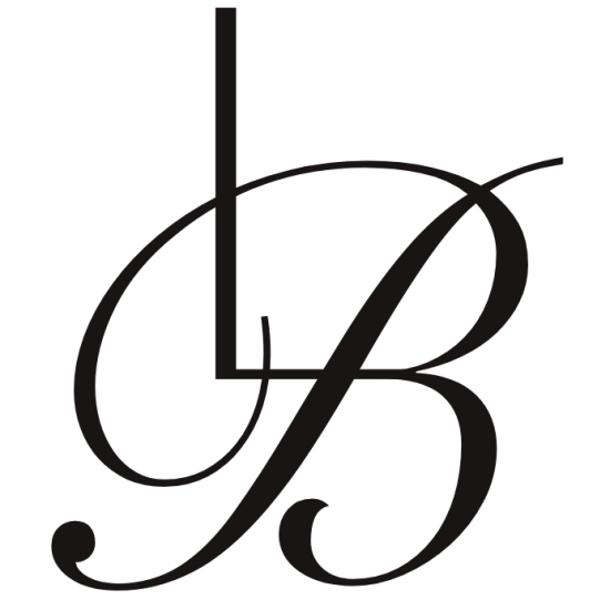 LB monogram transparent